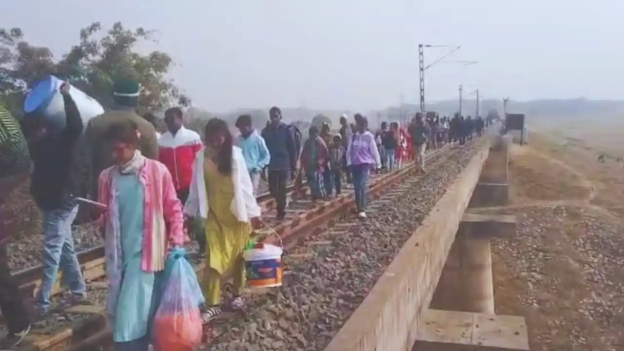 समय रहते रोकी गई मेमू ट्रेन लिव-इन रिलेशनशिप का दर्दनाक अंत